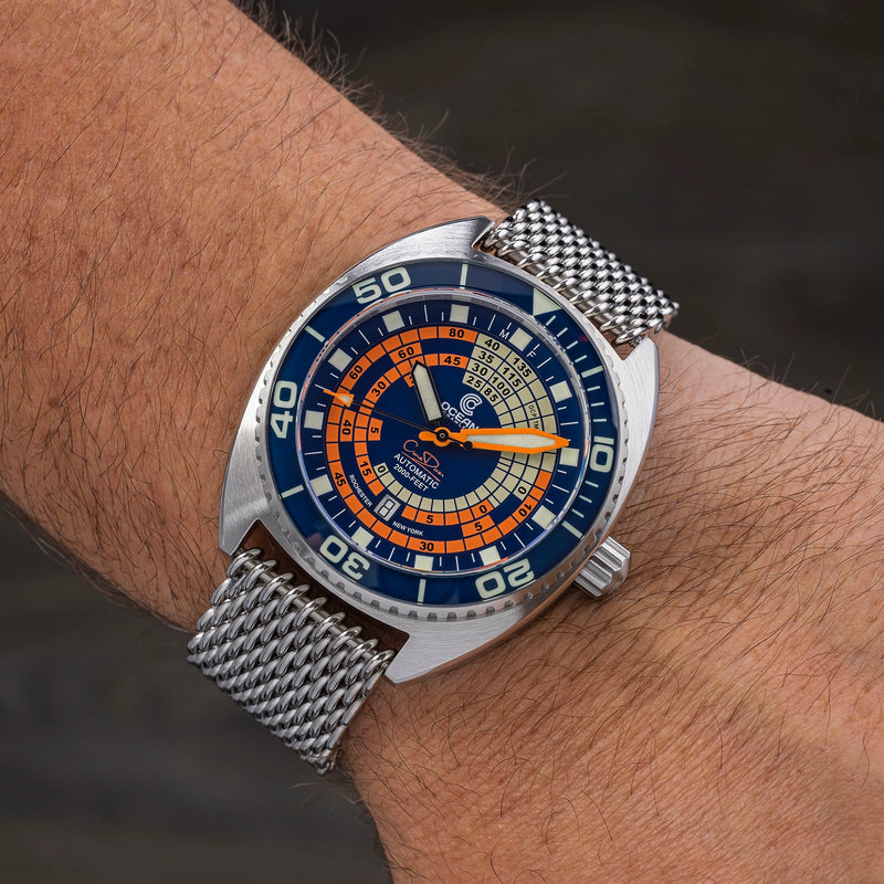 Decompression Timer Blue DCT | Blue Dial