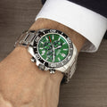 Chronograph Ceramic Green / Stainless Steel Green Dial