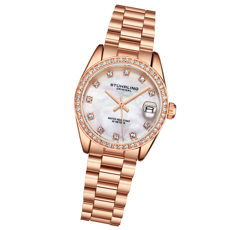 Vogue-3936.4 Rose Gold Stainless Steel | Silver Dial