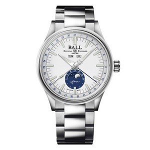 Engineer II Moon Calendar 40mm White Dial