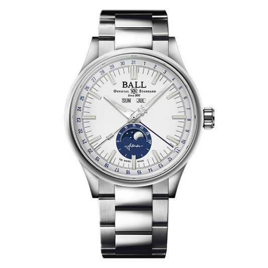 Engineer II Moon Calendar 40mm White Dial