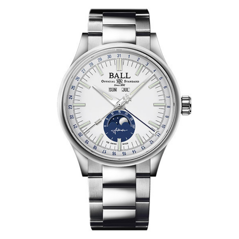 Engineer II Moon Calendar 40mm White Dial