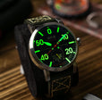 Chadwick Meca-Quartz Green / Leather | Green Dial