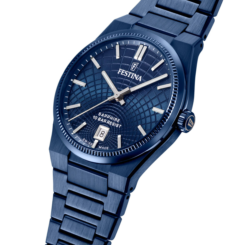 Rive Blue / Stainless Steel | Blue Dial