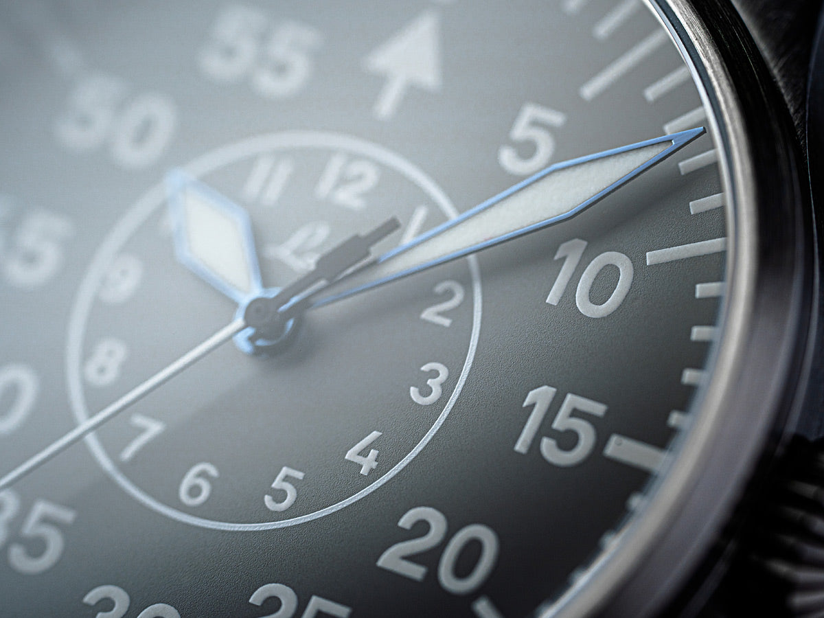 Aachen Grau 39 Automatic / Leather Strap Gray Dial