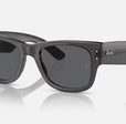 MEGA WAYFARER UNISEX Transparent Black / Dark Grey |  Dial
