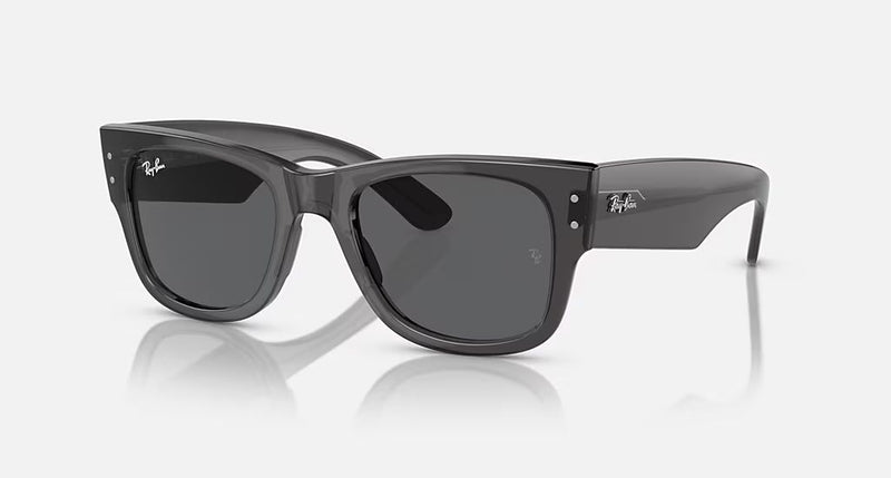 MEGA WAYFARER UNISEX Transparent Black / Dark Grey |  Dial