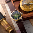 Cavalier Japan Quartz Green / Leather |  Dial