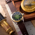 Cavalier Japan Quartz Green / Leather |  Dial