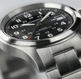 Khaki Field Black / Stainless Steel | Black Dial