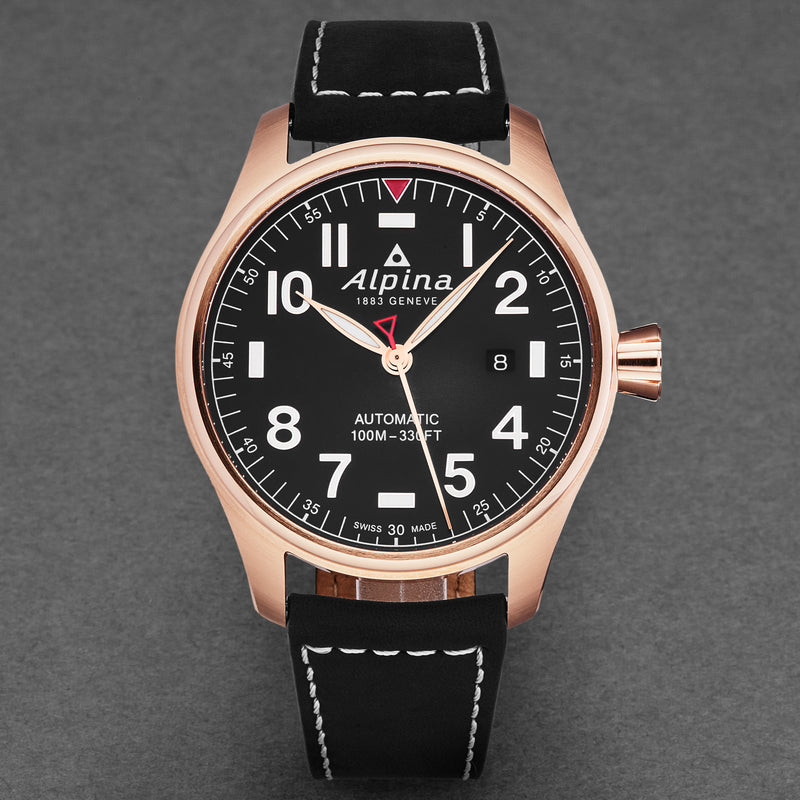 Startimer Pilot AL525NN4S4 / Black | Black Dial