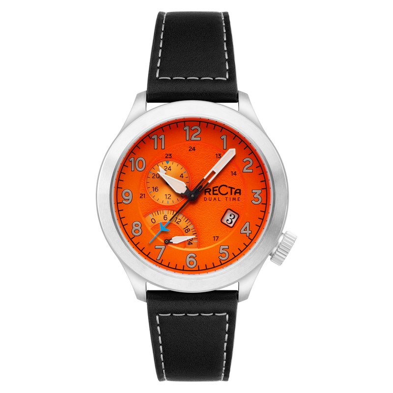 Altitude Japan Quartz Orange / Leather |  Dial
