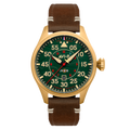 Hawker Hurricane Clowes Automatic Green / Leather | Green Dial