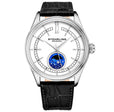 Symphony Black/Leather/White Dial/Silver Case 897.01 | White Dial