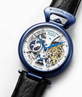 Legacy Silver Dial / Black Crocodile | Silver Dial