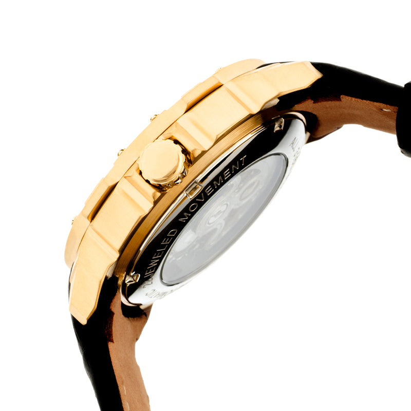 Conrad Gold/Black | Black Dial