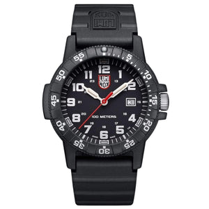 Leatherback Sea Turtle Giant Black Dial / Black PU Strap