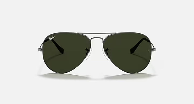 AVIATOR CLASSIC MENS / GUNMETAL-GREY GREEN |  Dial