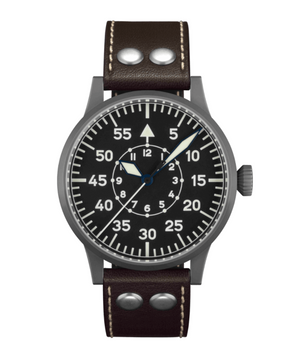 Leipzig Hand Wind Black Dial