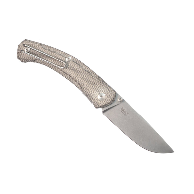 Iona V2 Green Canvas Micarta |  Dial
