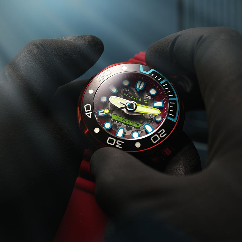 Ventana Skeleton Automatic Limited Edition Red / Red | Red Dial