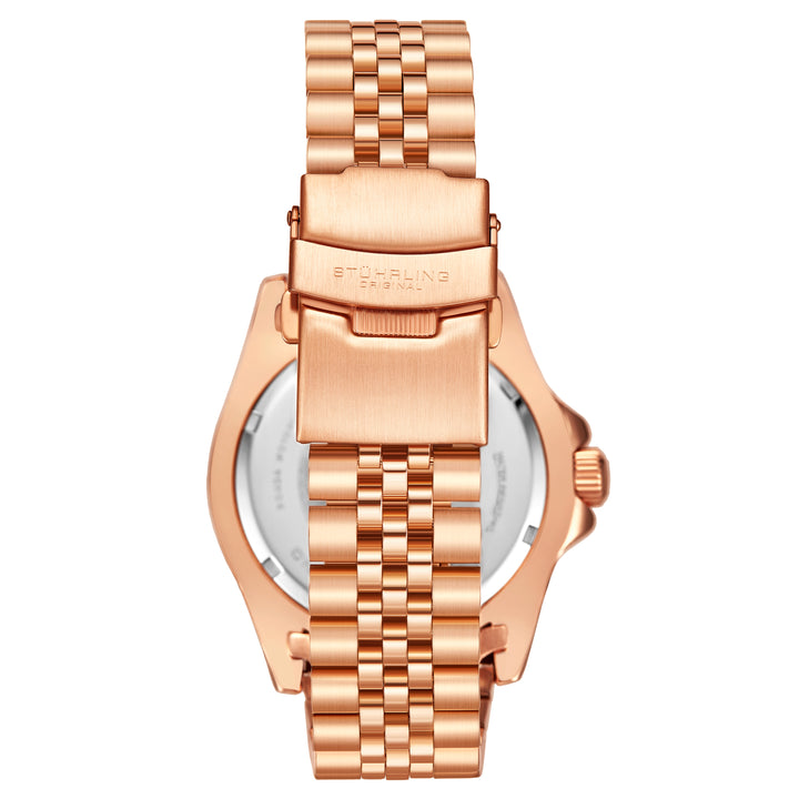 Aquadiver GMT Rose Gold/Stainless Steel | Black Dial