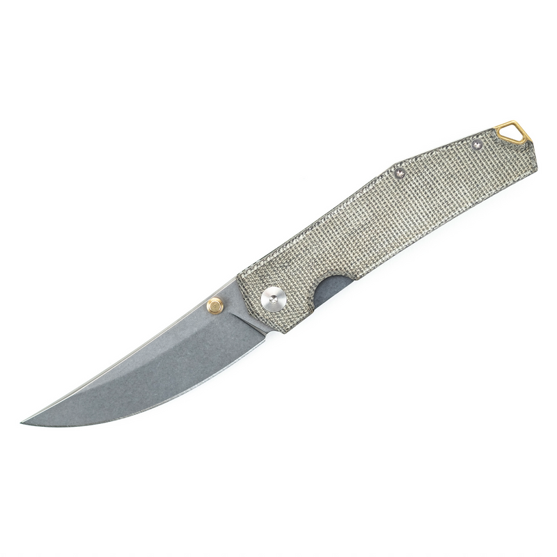 Clyde Green Canvas Micarta |  Dial