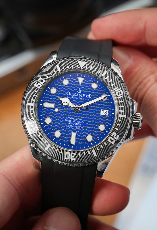 Deep Marine Explorer VI 6000m Grade 5 Titanium 6000m/BlueDial | Blue Dial