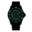 Deep Marine Explorer III Black Stainless bezel | White Dial Watch