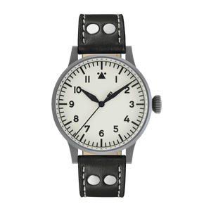 Florenz Pilot Watch 42mm White Dial