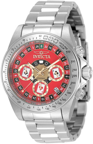 Speedway Chronograph Red Dial / Stainless Steel Bracelet Red Dial