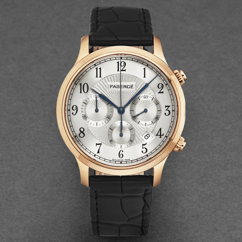 Agathon FAB-208 / Silver | Silver Dial