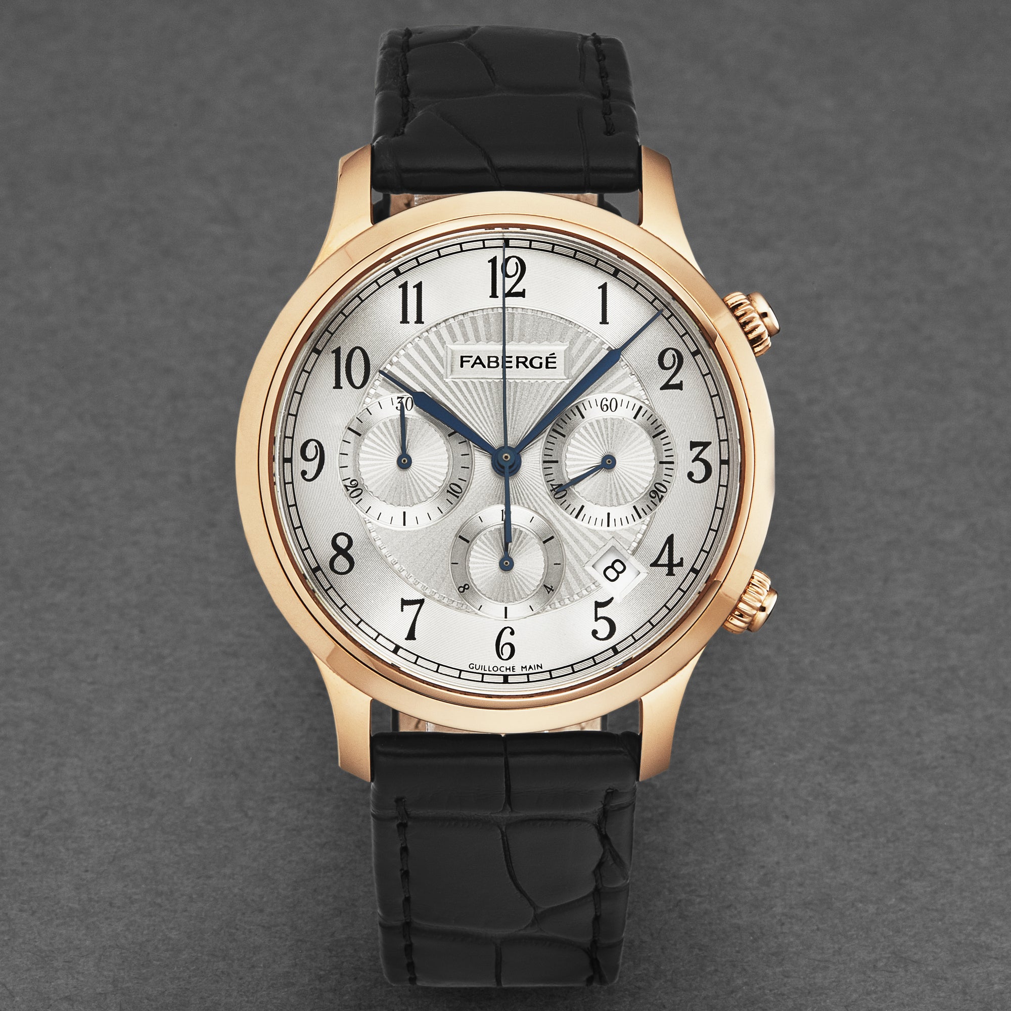 Agathon FAB-208 / Silver | Silver Dial