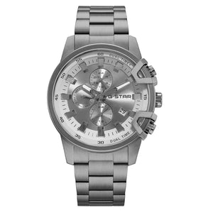 Bend3D Silver-Gray Dial / Gunmetal Stainless Steel Bracelet Silver-Gray Dial