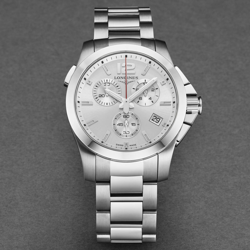 Conquest L37024766 / Silver | Silver Dial