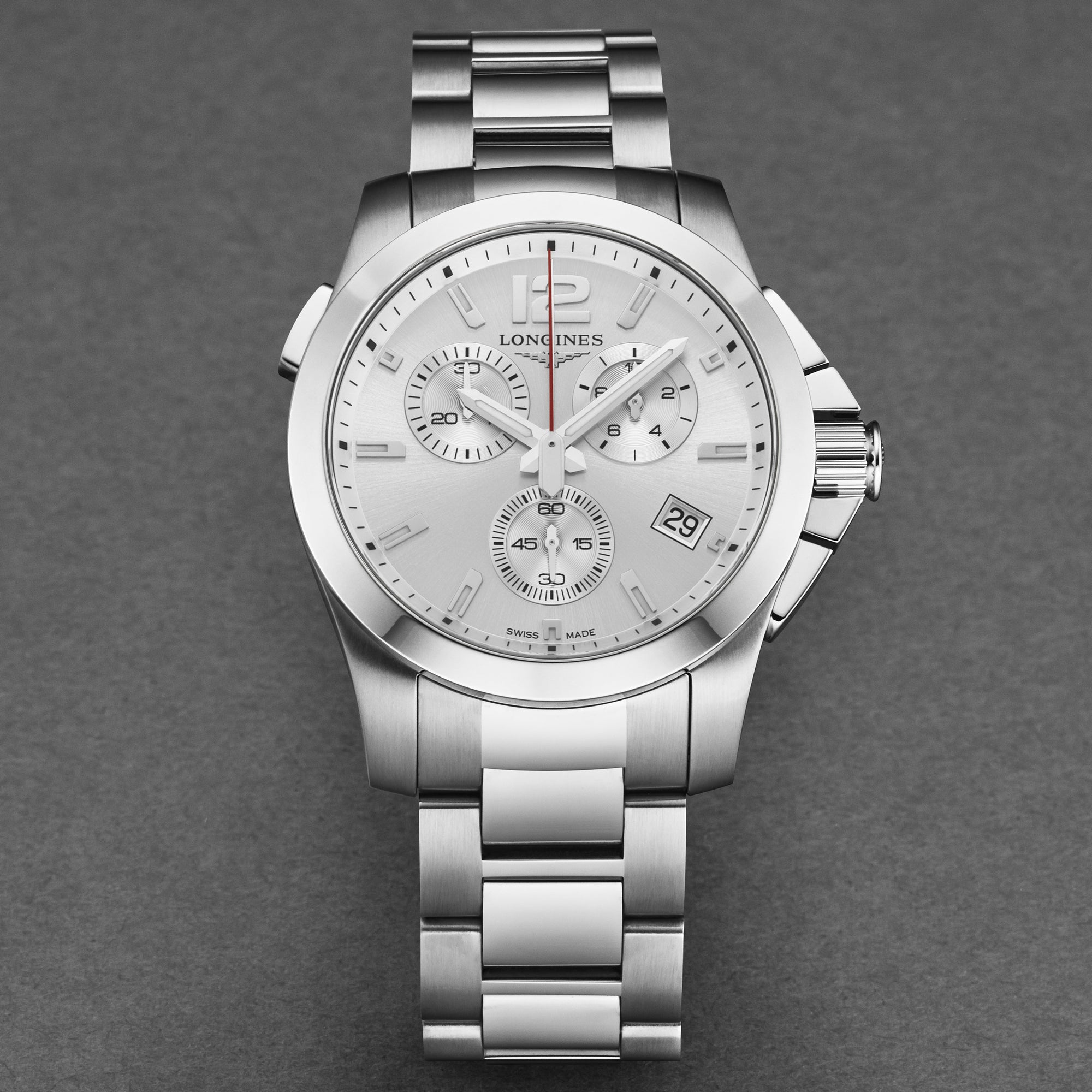 Conquest L37024766 / Silver | Silver Dial