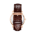 Emmanuel Semi Skeleton Custom Dial Rose Gold/Brown MULTICOLOR Dial