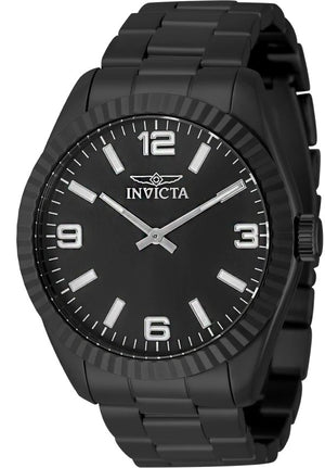 Specialty Black Dial / Black Stainless Steel Bracelet