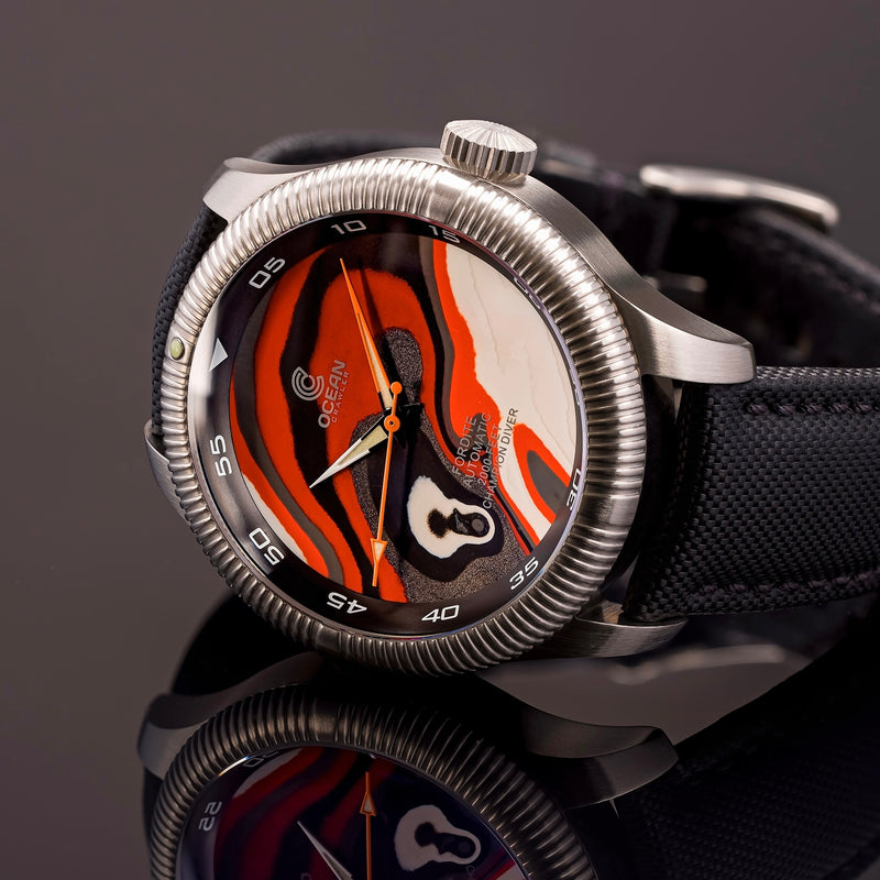 Champion Diver Fordite | Fordite Dial