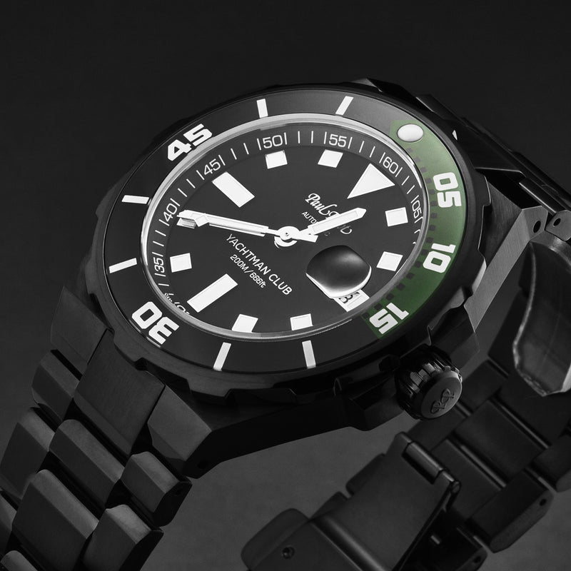 Yachtman Club P1251NNV4000N36 / Black | Black Dial