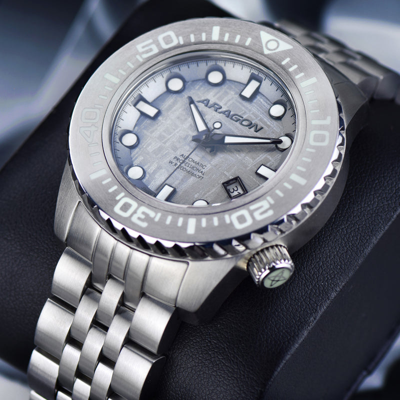 EVO Meteorite Swiss Automatic Limited Edition Meteorite Dial - Silver | Silver Dial