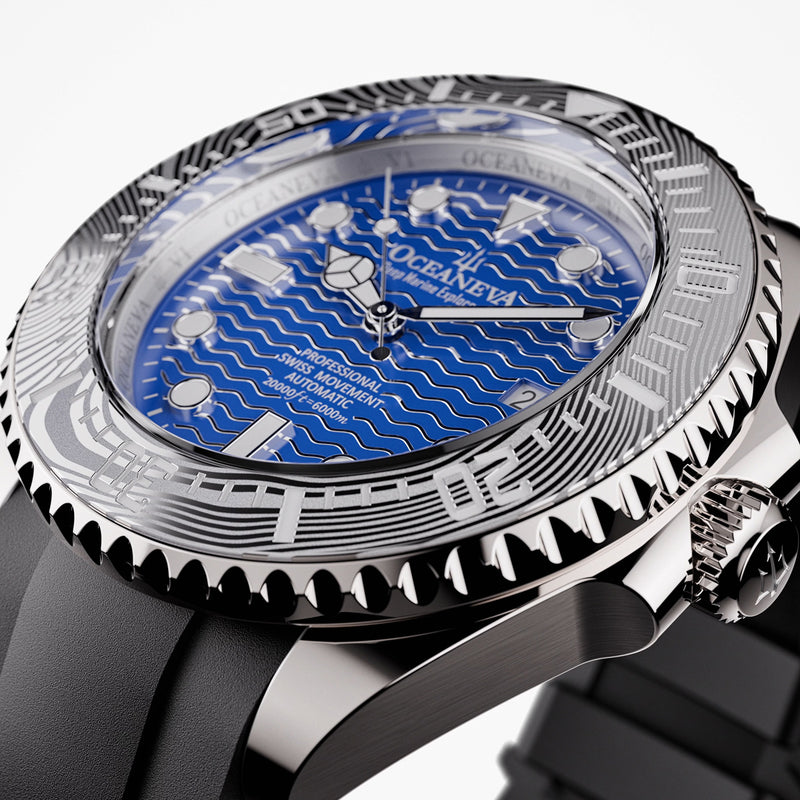 Deep Marine Explorer VI 6000m Grade 5 Titanium 6000m/BlueDial | Blue Dial