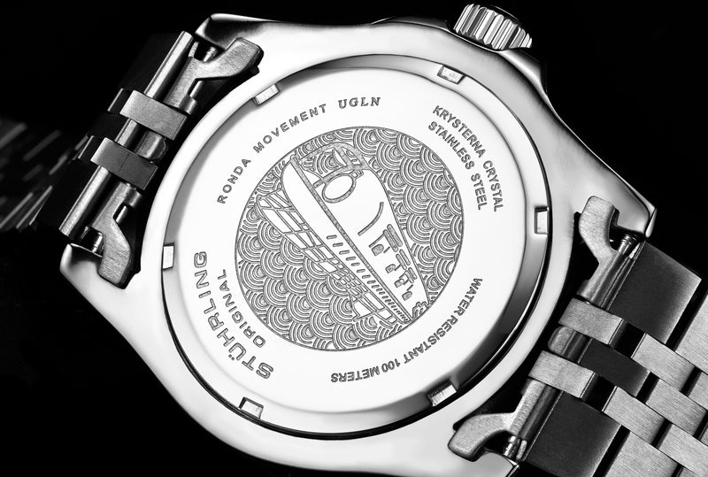 Aquadiver GMT Red / Blue Bezel | Black Dial