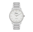 41mm Full Titanium Analog Mens Watch, Lumiglow Dial, Japanese Quartz Movement, Date - ME3443 Grey / Off-White Dial | Off-White Dial