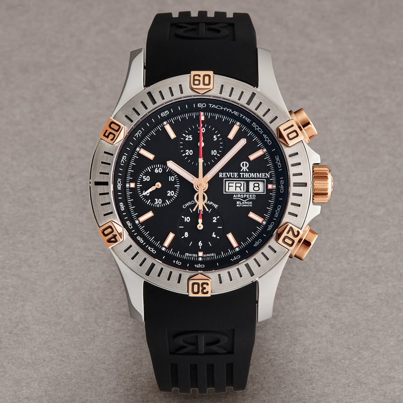 Air speed 16071.6859 / Black | Black Dial