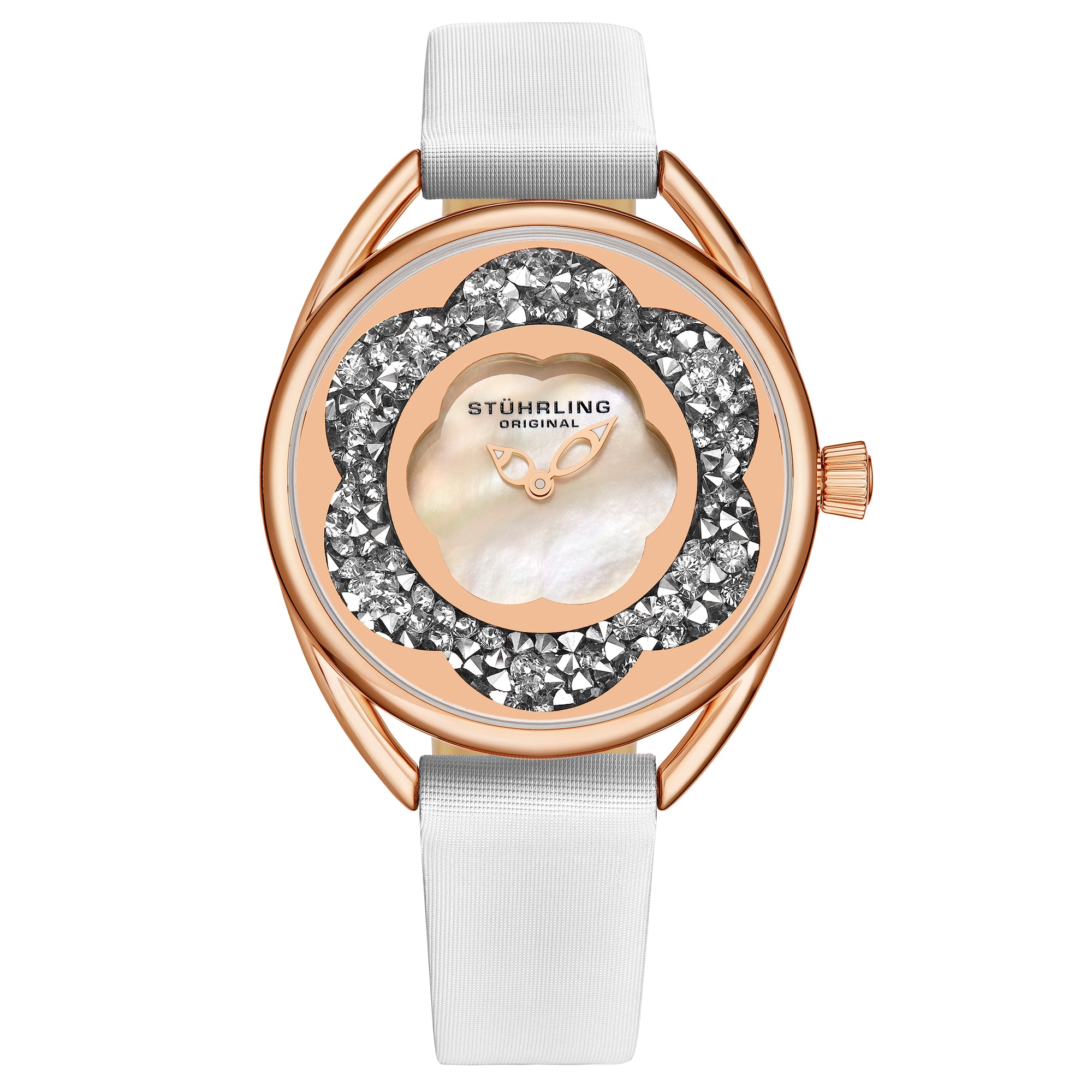 Symphony White Leather | Silver Dial