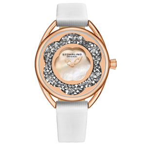 Symphony White Leather | Silver Dial