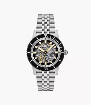 SEA WOLF COMPRESSION Stainless Steel Watch | Transparent Dial