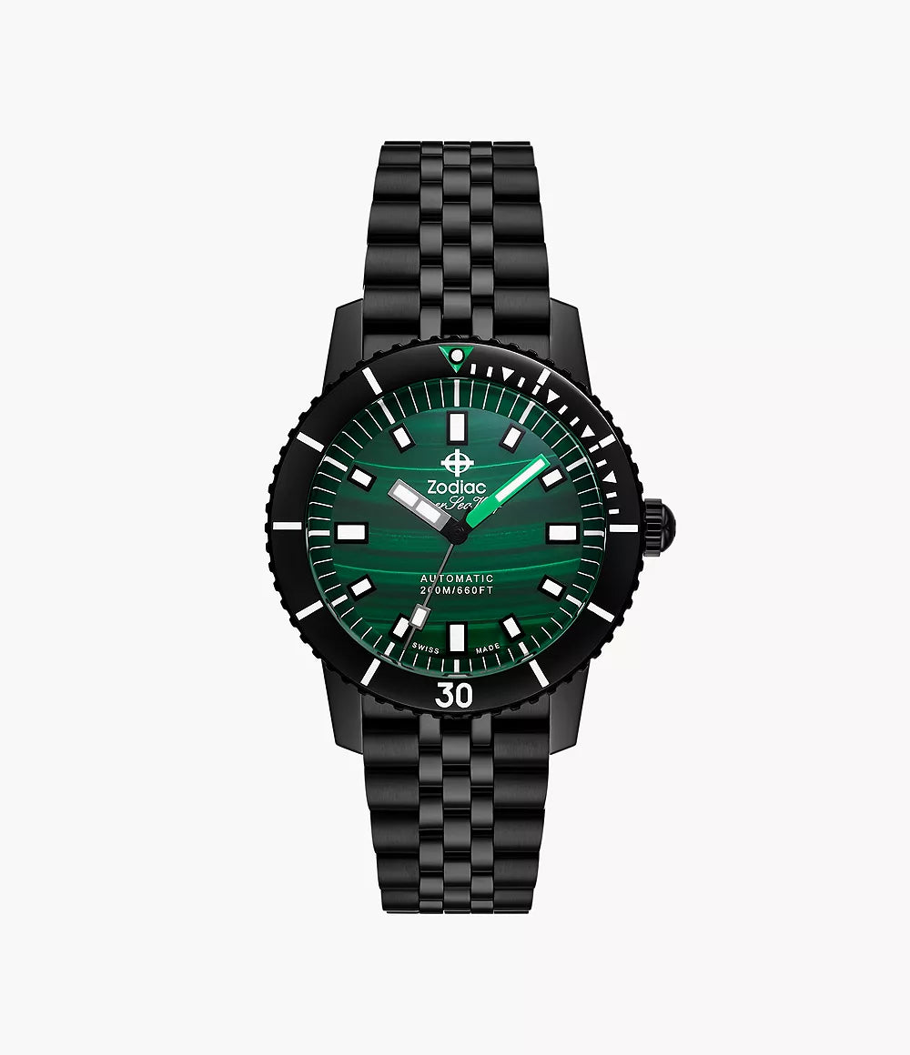 SEA WOLF COMPRESSION Stainless Steel Watch | Gray Dial