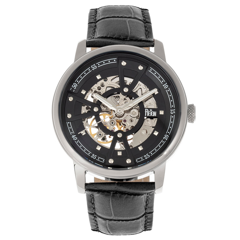 Belfour Silver/Black | Black Dial